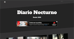 Desktop Screenshot of diarionocturno.com